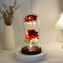 Luminária cúpula acrílico GRANDE 20 cm A Bela e A Fera A Rosa Encantada vermelha azul amarela preta O Pequeno Príncip