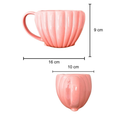 Caneca 3D Concha 500ml Rosa 