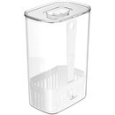 Organizador Geladeira Clear Fresh Ou 2,3L com Cesto Drenagem - Alimentos Frescos