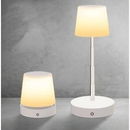 Luminária de Mesa Extensível, Iluminação Quente, Regulável e Sem Fio — Design Moderno