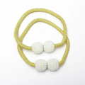 Prendedores de Cortina Magnéticos com Pérolas – Kit com 2 ou 4 Peças | LavierHome