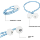 2pcs Ou 4pcs Prendedor De Cortina Magnética Organizador Enfeite A Pronta Entrega