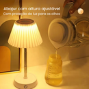 Abajur de Mesa Retrátil Recarregável LED Quente para Quarto/Escritório/Sala Onistek ON-LT043